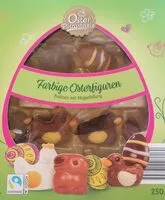 Mängden socker i Farbige Osterfiguren