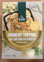 Mängden socker i Crunchy topping