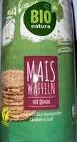 Mängden socker i Mais Waffeln mit Quinoa