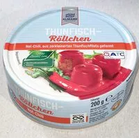 Mängden socker i Thunfisch-Röllchen - Hot Chili