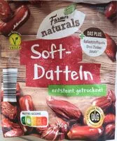 Mängden socker i Softdatteln