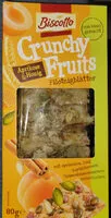 Mängden socker i Crunchy Fruits - Aprikose & Honig