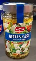 Mängden socker i Hirtenkäse mit erlesenen Kräutern