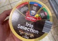 Mängden socker i Trio selection