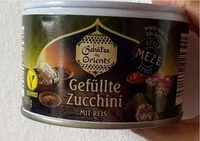 Mängden socker i Gefüllte Zucchini mit Reis