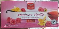 Mängden socker i Himbeere Vanille Früchtetee aromatisiert