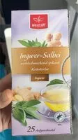 Mängden socker i Ingwer-Salbei