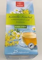 Mängden socker i Kamille-Fenchel