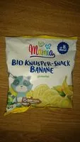 Mängden socker i Bio Knusper Snack Banane