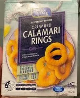 Mängden socker i Crumbed calamari rings