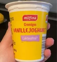 Mängden socker i vanillejoghurt laktosefrei