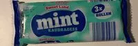 Mängden socker i mint Kaudragées
