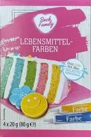 Mängden socker i ALDI Back Family Lebensmittelfarbe