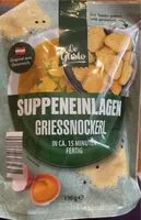 Mängden socker i Suppeneinlage Griesnockerl