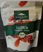 Mängden socker i Datteln