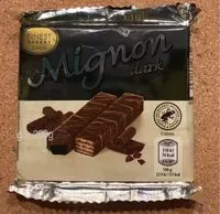 Mängden socker i Mignon dark