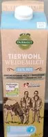 Mängden socker i Tierwohl Weidemilch 1,5%