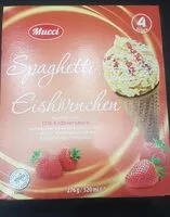 Mängden socker i Spaghetti Eishörchen