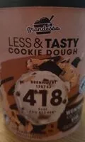 Mängden socker i Less and Tasty Cookie Dough