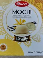 Mängden socker i Mochi vanilleeis