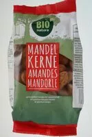 Mängden socker i BIO NATURA Amandes