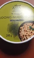Mängden socker i Udong-Nudel-Bowl (3 Sorten): Soja-Ingwer-Sauce/Erdnusssauce/Sesam-Teriyaki-Sauce