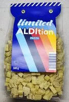 Mängden socker i Pasta Limited Aldition