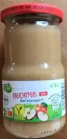 Mängden socker i Fruchtmus Apfel