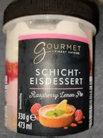 Mängden socker i Schicht-Eisdessert - Raspberry Lemon Pie