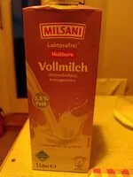 Mängden socker i Vollmilch Laktosefrei 3,5%