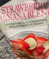 Mängden socker i Strawberry banana blend