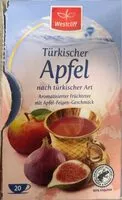 Mängden socker i Ländertee - Türkischer Apfel