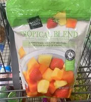 Mängden socker i Tropical blend smoothie