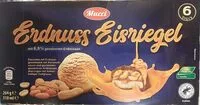 Mängden socker i Erdnuss Eisriegel