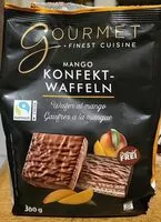 Mängden socker i Mango Konfekt Waffeln