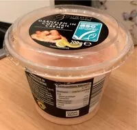 Mängden socker i Garnelen in Cocktailcreme