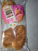 Mängden socker i Frühstücks-Herzen zum Aufbacken - Brioche-Art