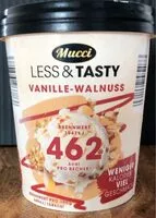 Mängden socker i Less & Tasty - Vanille-Walnuss