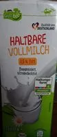 Mängden socker i Haltbare milch vollmilch