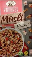 Mängden socker i Knusper Müsli Frucht