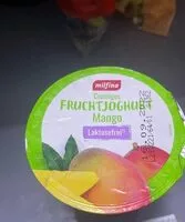 Mängden socker i Fruchtjoghurt Mango Laktosefrei