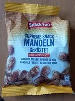 Mängden socker i SUPREME SNACK MANDELN GERÖSTET