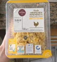 Mängden socker i Frische Hahnchen innenfilets