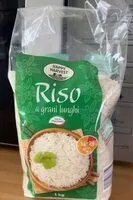 Mängden socker i Riso a grani lunghi