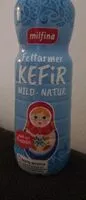 Mängden socker i Kefir Fettarmer Kefir mild natur