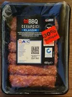 Mängden socker i BBQ Cevapcici (Gewürzt)