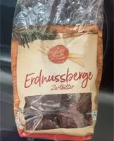 Mängden socker i Erdnussberge - Zartbitter