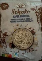 Mängden socker i Porridge d’avoine au chocolat