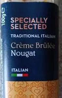 Mängden socker i Traditional Italian Crème Brulé Nougat