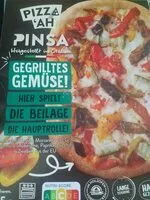 Mängden socker i Pinsa Gegrilltes Gemüse